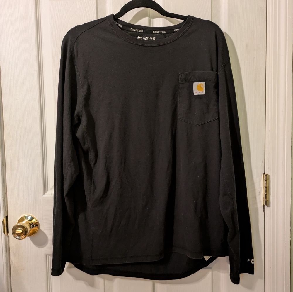 Carhartt Force Classic Black Long Sleeve Tee